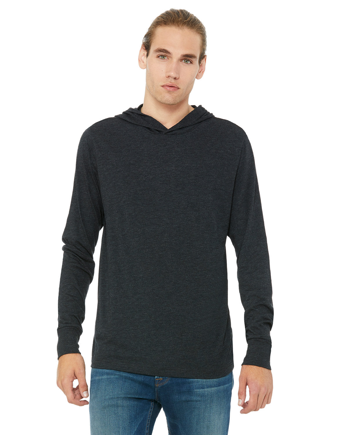 BELLA+CANVAS Unisex Jersey Long-Sleeve Hoodie