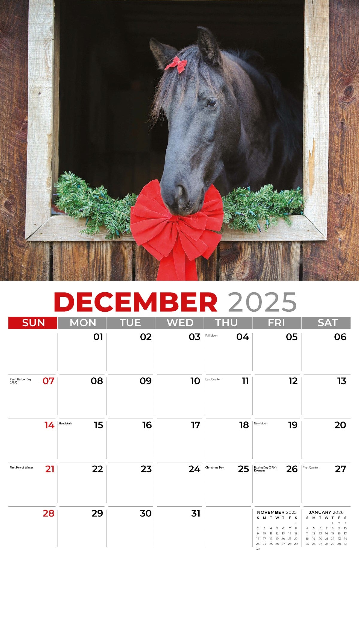 Galleria Wall Calendar 2025 Country Spirit