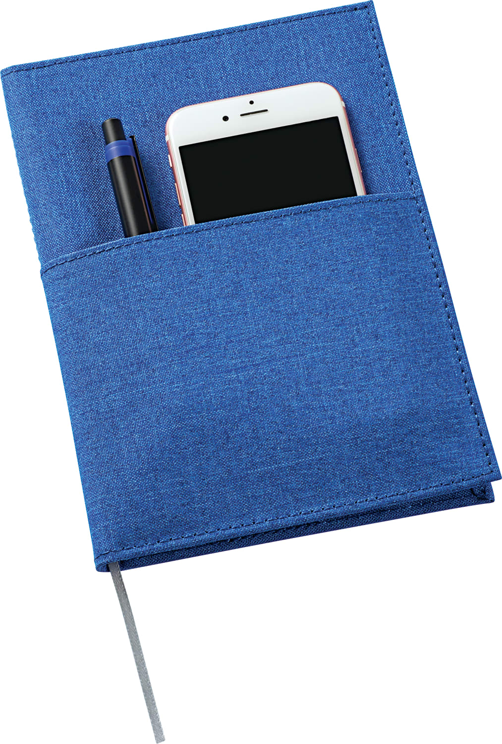 5" x 7" FSC® Mix Canvas Pocket Refillable Notebook