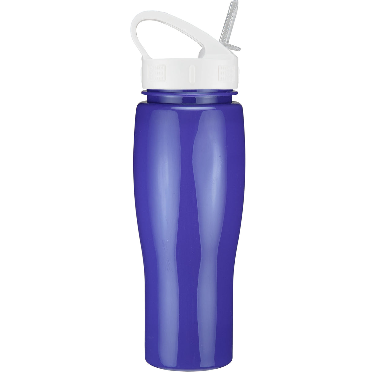24 Oz. Contour Bottle w/ Sport Sip Lid And Straw - Solid Colors