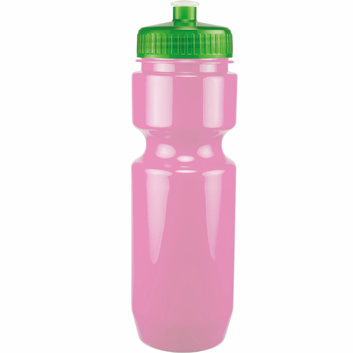 22 Oz. Bike Bottle w/ Push Pull Lid - Solid Colors