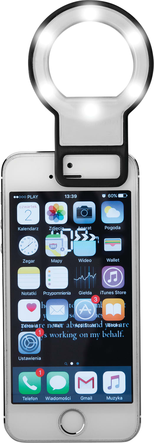 Mirror LED Selfie Flashlight