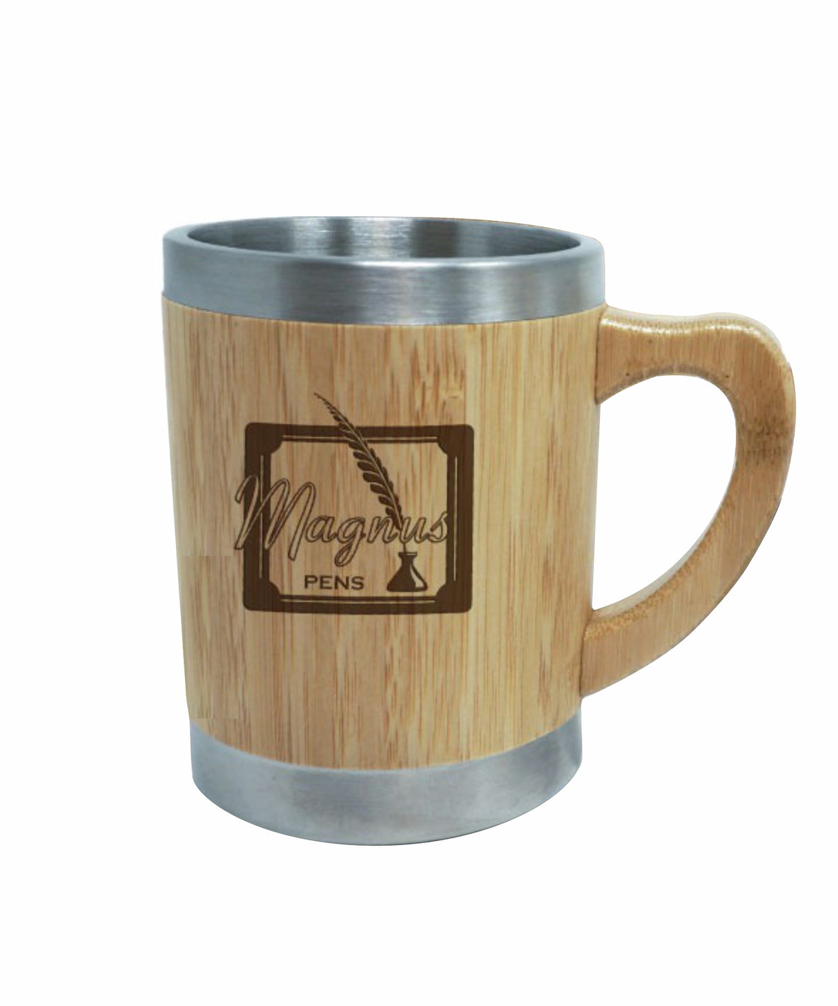 Wind DW-027, 10 ounce Bamboo Mug with Handle (3-5 Days) NEW