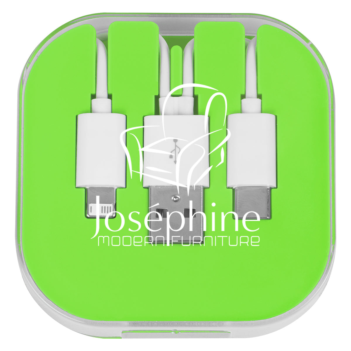 3-in-1 Charge Cable With Phone Stand