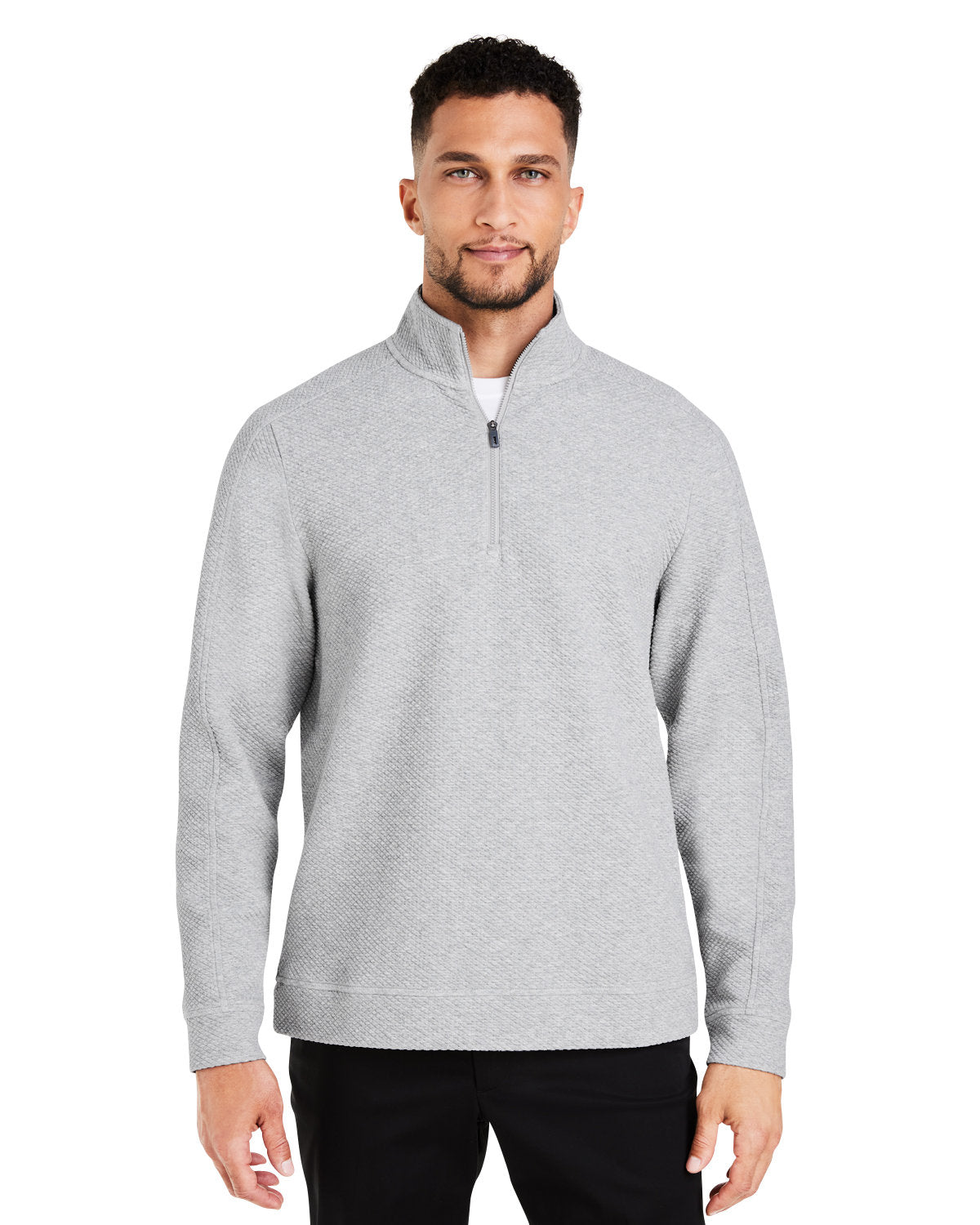 000180 NORTH END Men's Spirit Textured Quarter-Zip