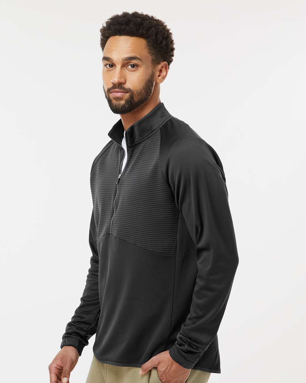 Adidas® Quarter-Zip Pullover