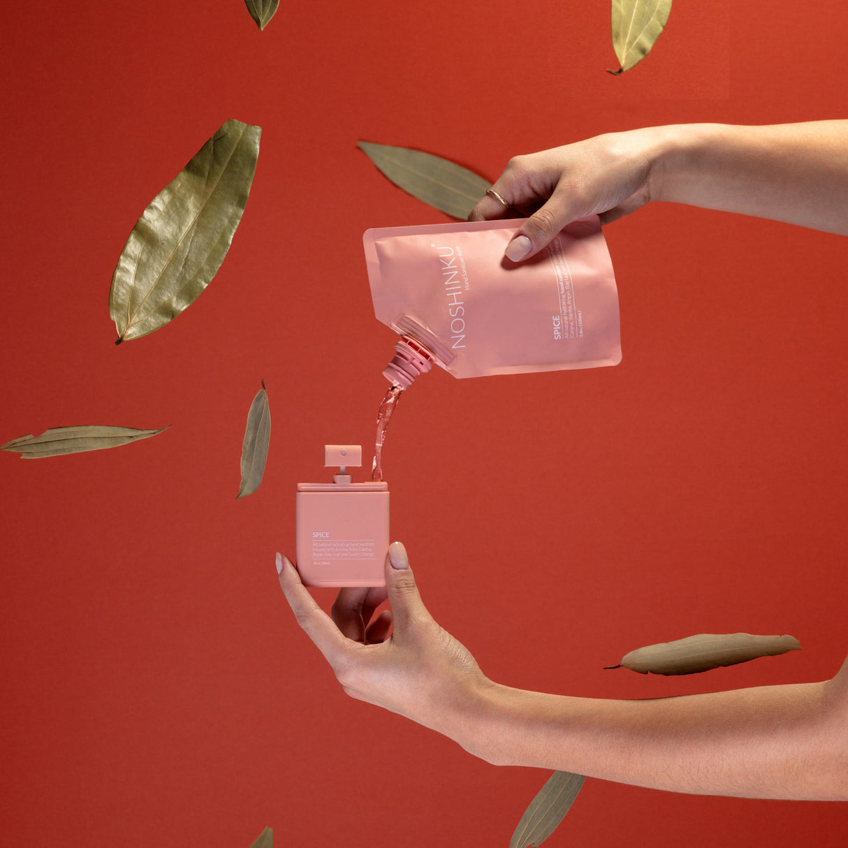 Noshinku Refillable Pocket Hand Sanitizer 0.6oz