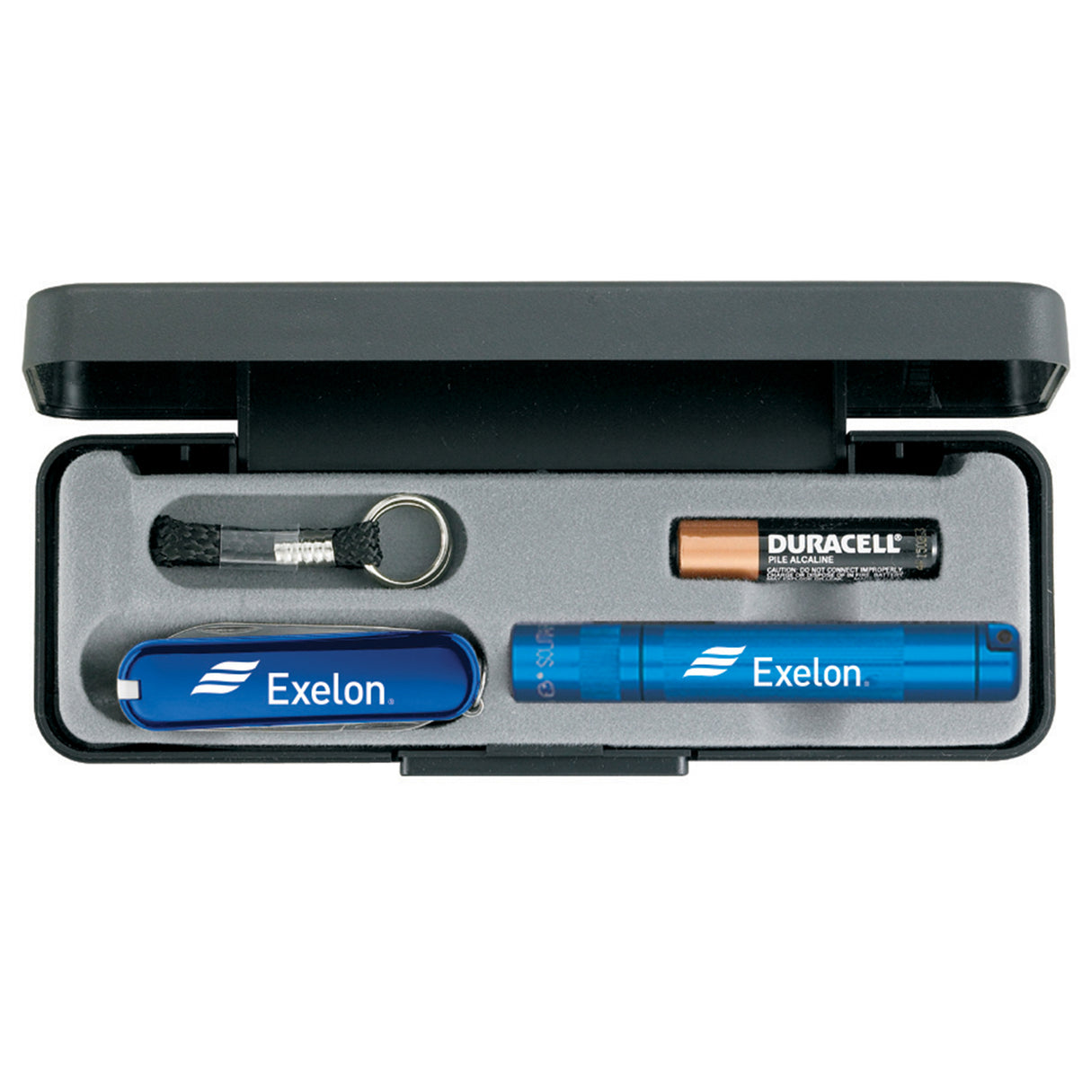 LED Maglite® Solitaire With Victorinox® Classic Swiss Army Knife