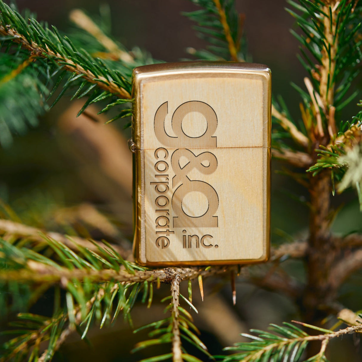 Zippo® Woodchuck USA Birch Windproof Lighter