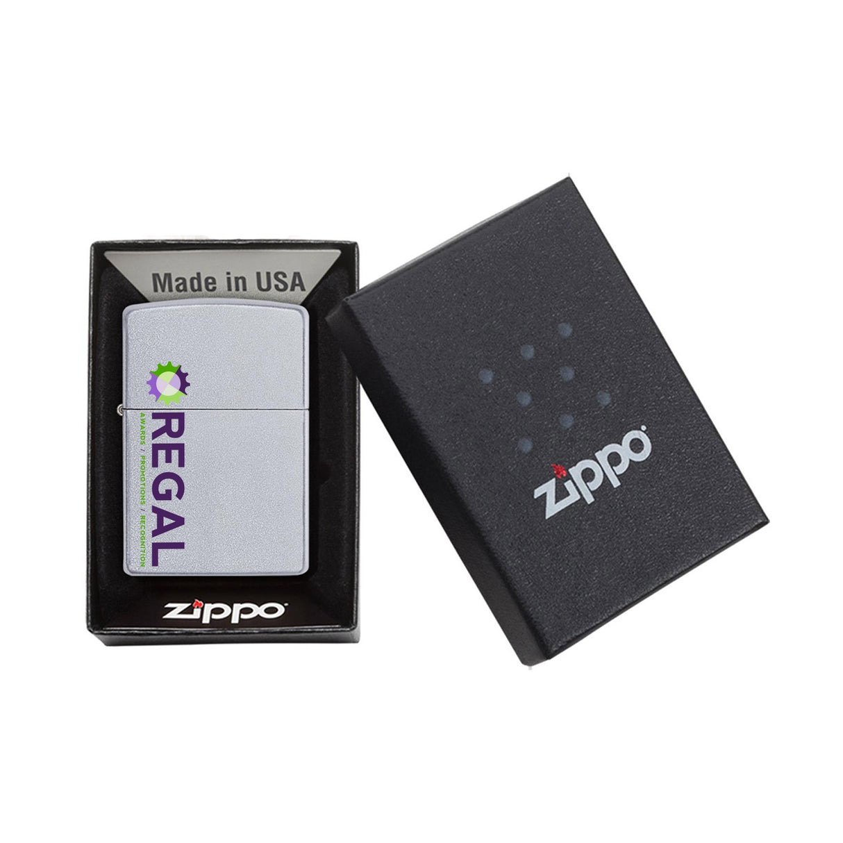 Satin Chrome Zippo® Windproof Lighter