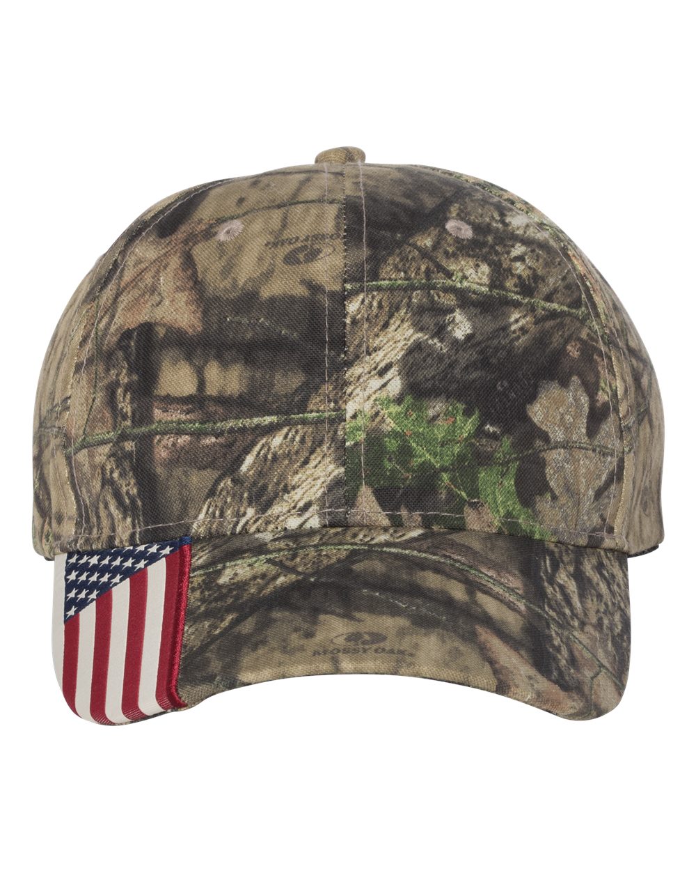 Outdoor Cap Camouflage w/Flag Visor Cap