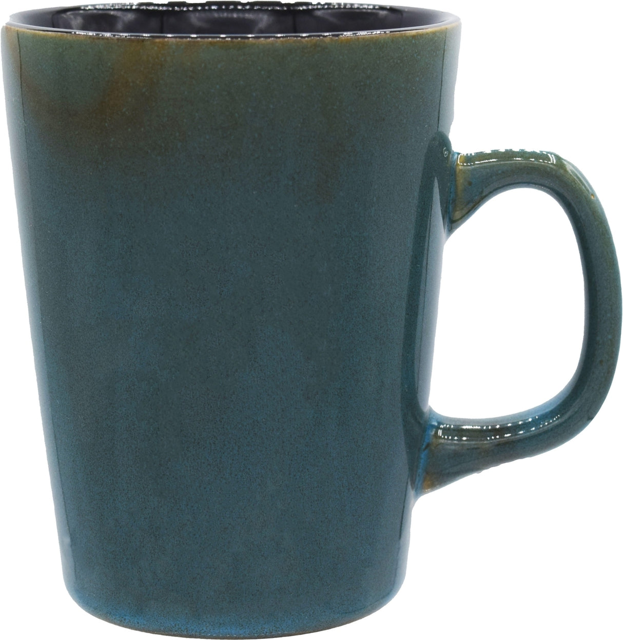 Economy London 15oz blue ceramic mug