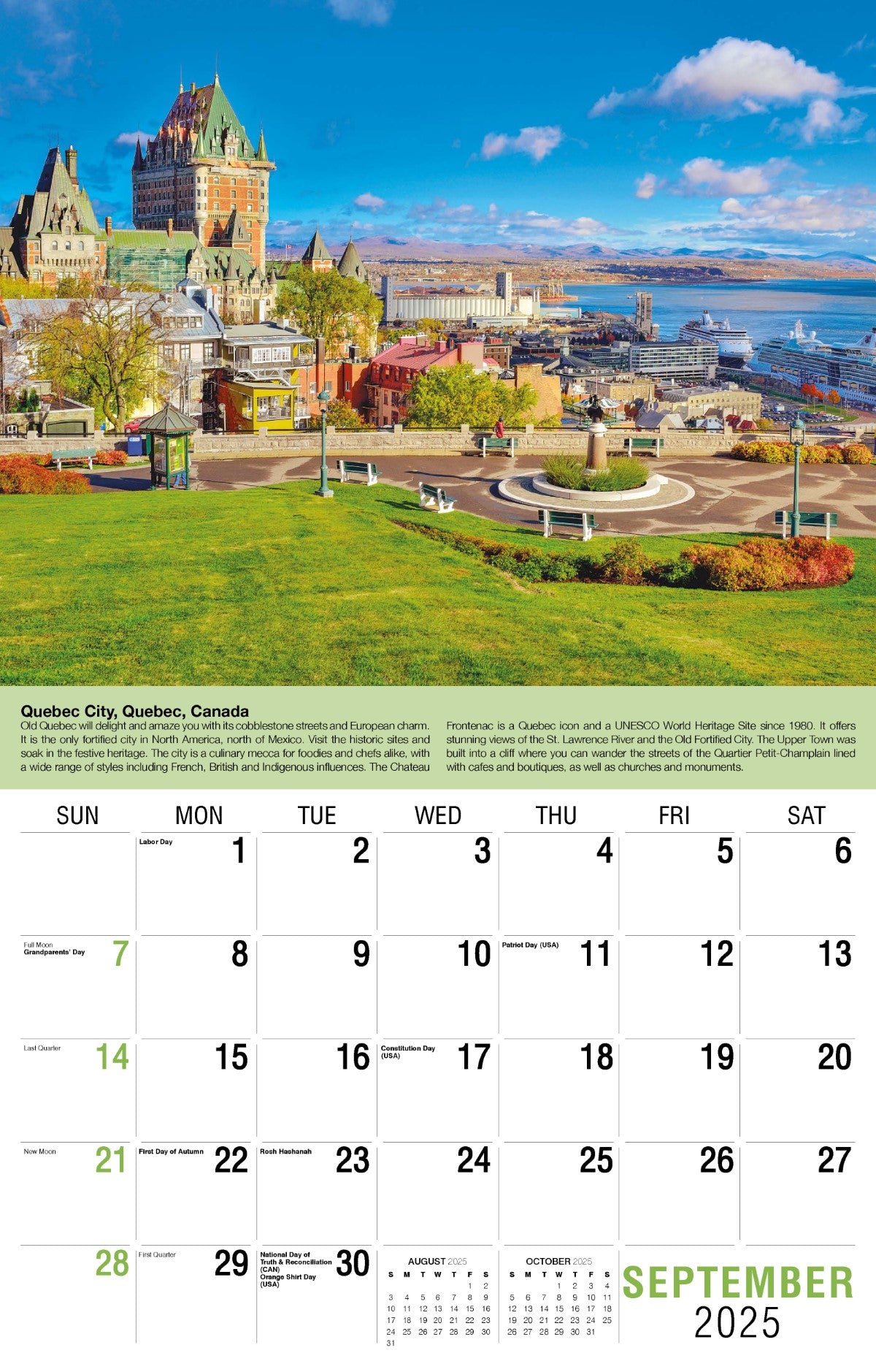 Galleria Wall Calendar 2025 World Travel