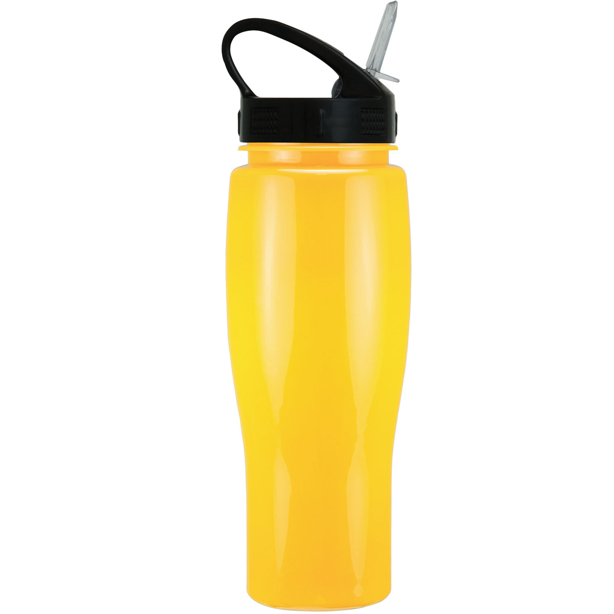 24 Oz. Contour Bottle w/ Sport Sip Lid And Straw - Solid Colors