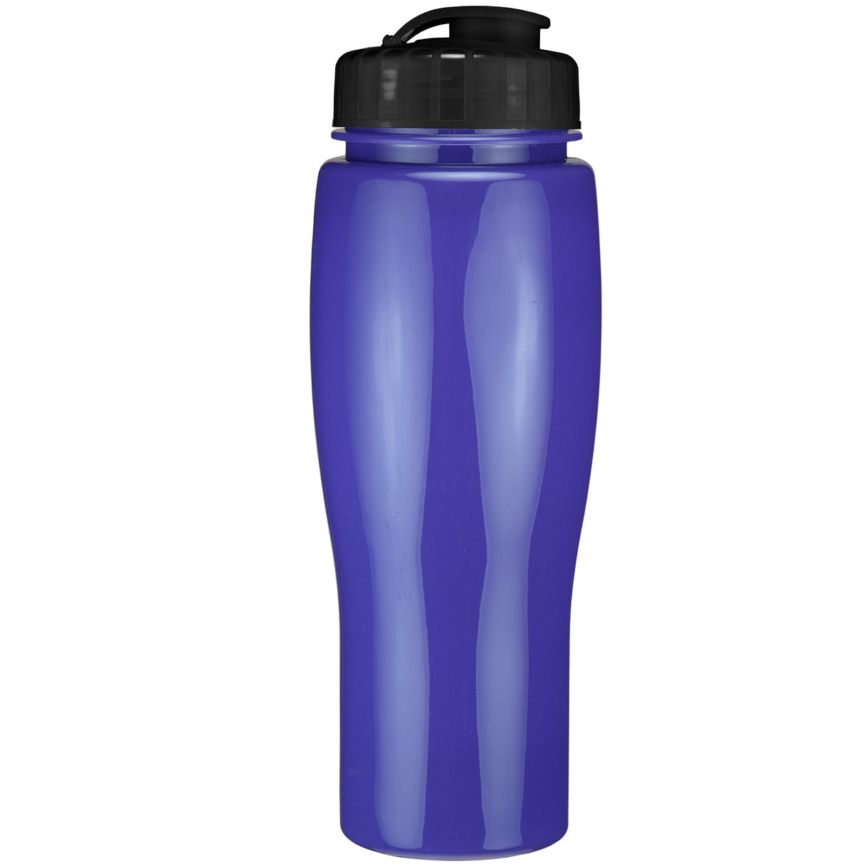 24 Oz. Contour Bottle w/ Flip Top Lid - Solid Colors