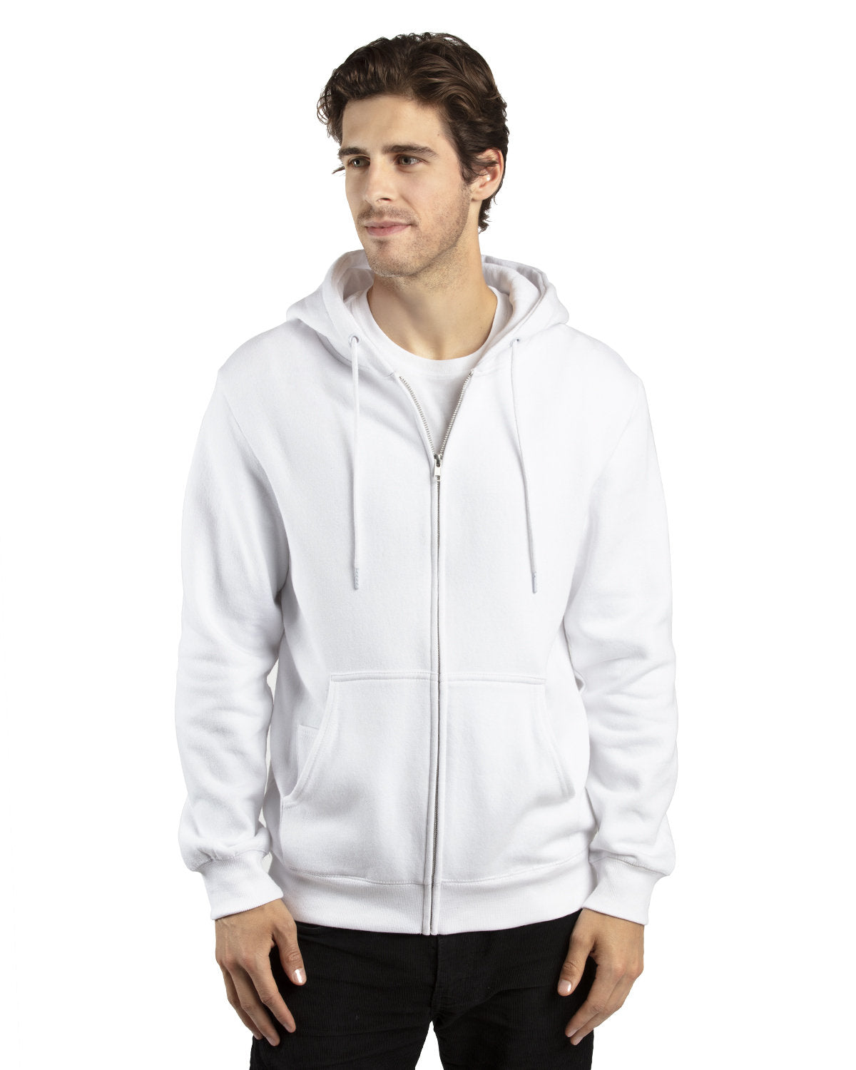000205 THREADFAST Unisex Ultimate Fleece Full-Zip Hooded Sweatshirt
