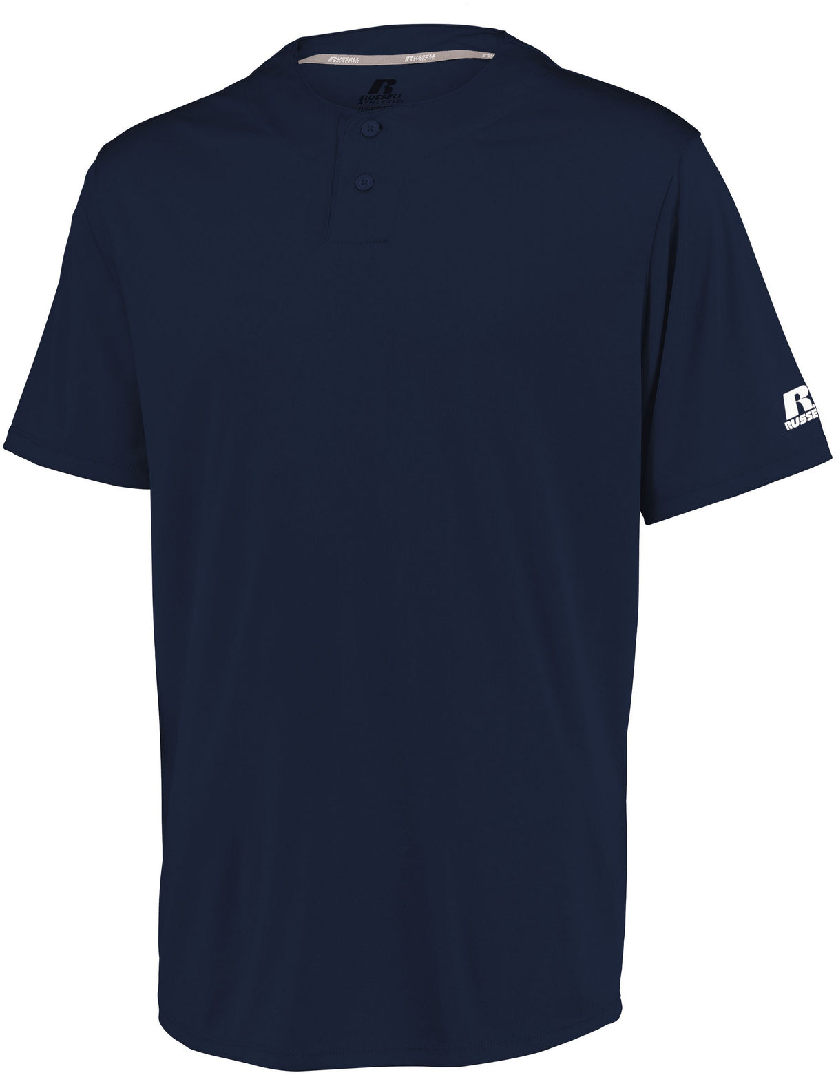 Performance Two-Button Solid Jersey