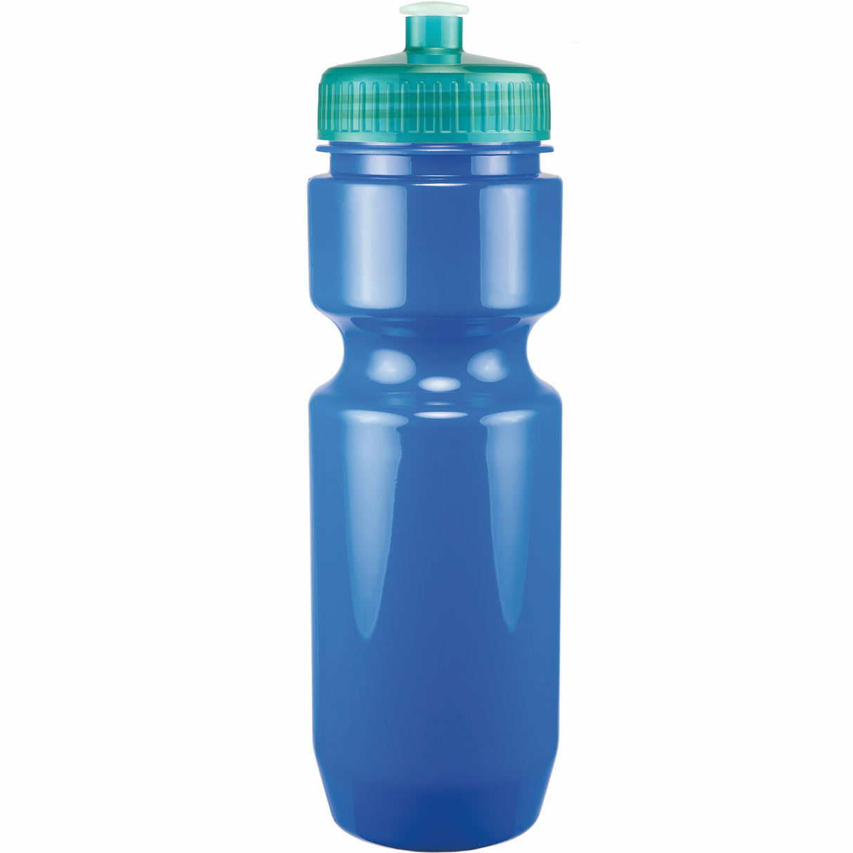 22 Oz. Bike Bottle w/ Push Pull Lid - Solid Colors
