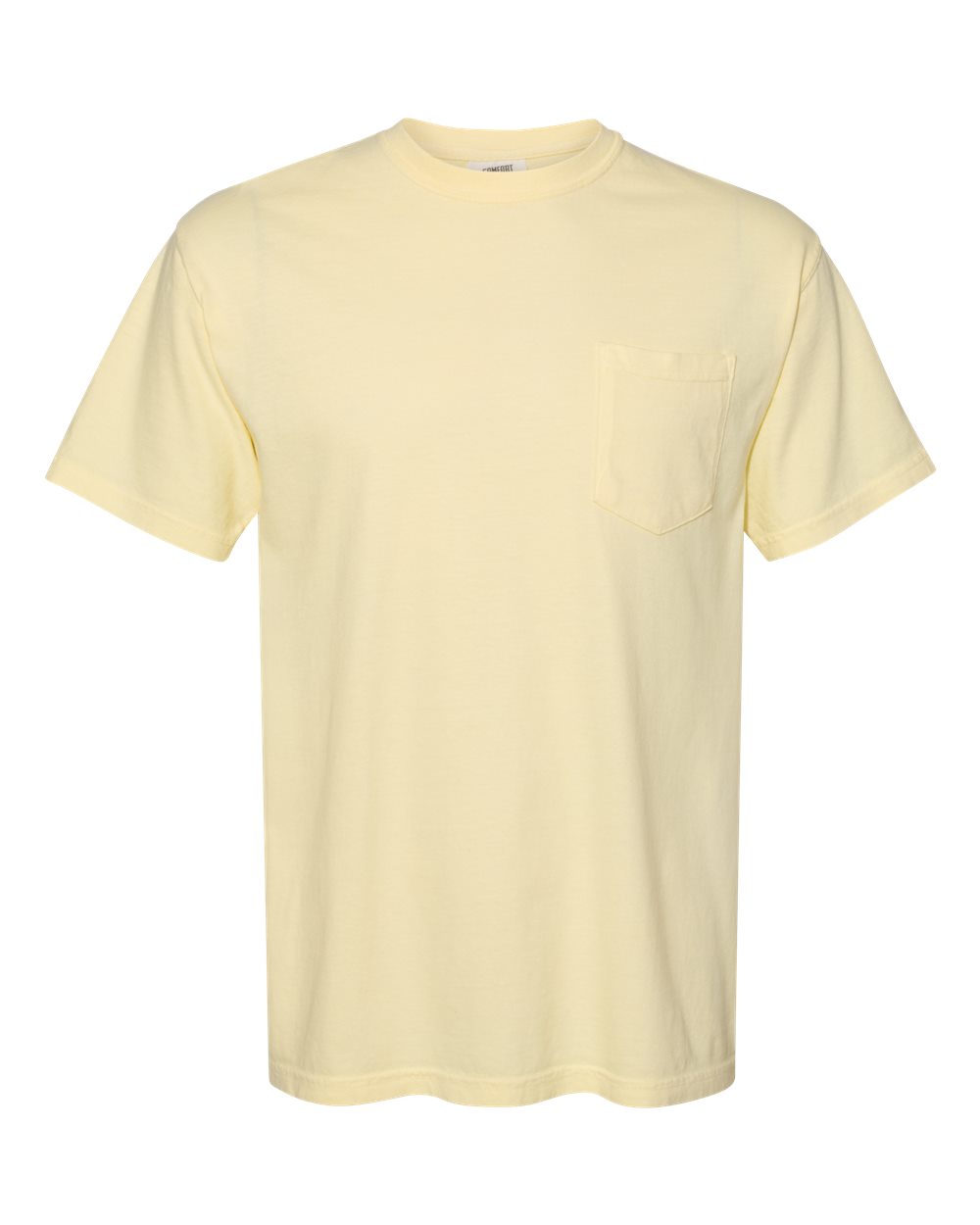000444 Comfort Colors® Garment-Dyed Heavyweight Pocket T-Shirt