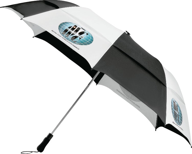 58" Vented Auto Open Folding Golf Umbrella