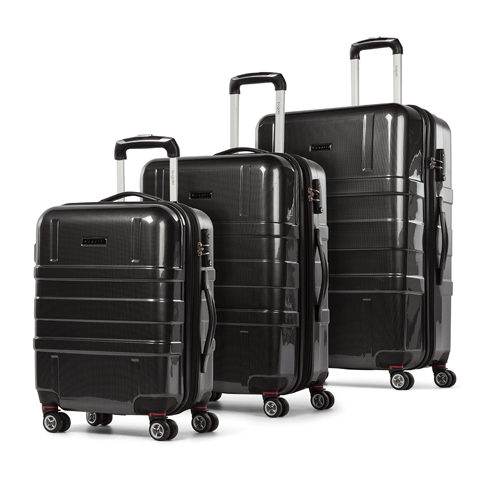Budapest Hardside Luggage 3 Piece Set