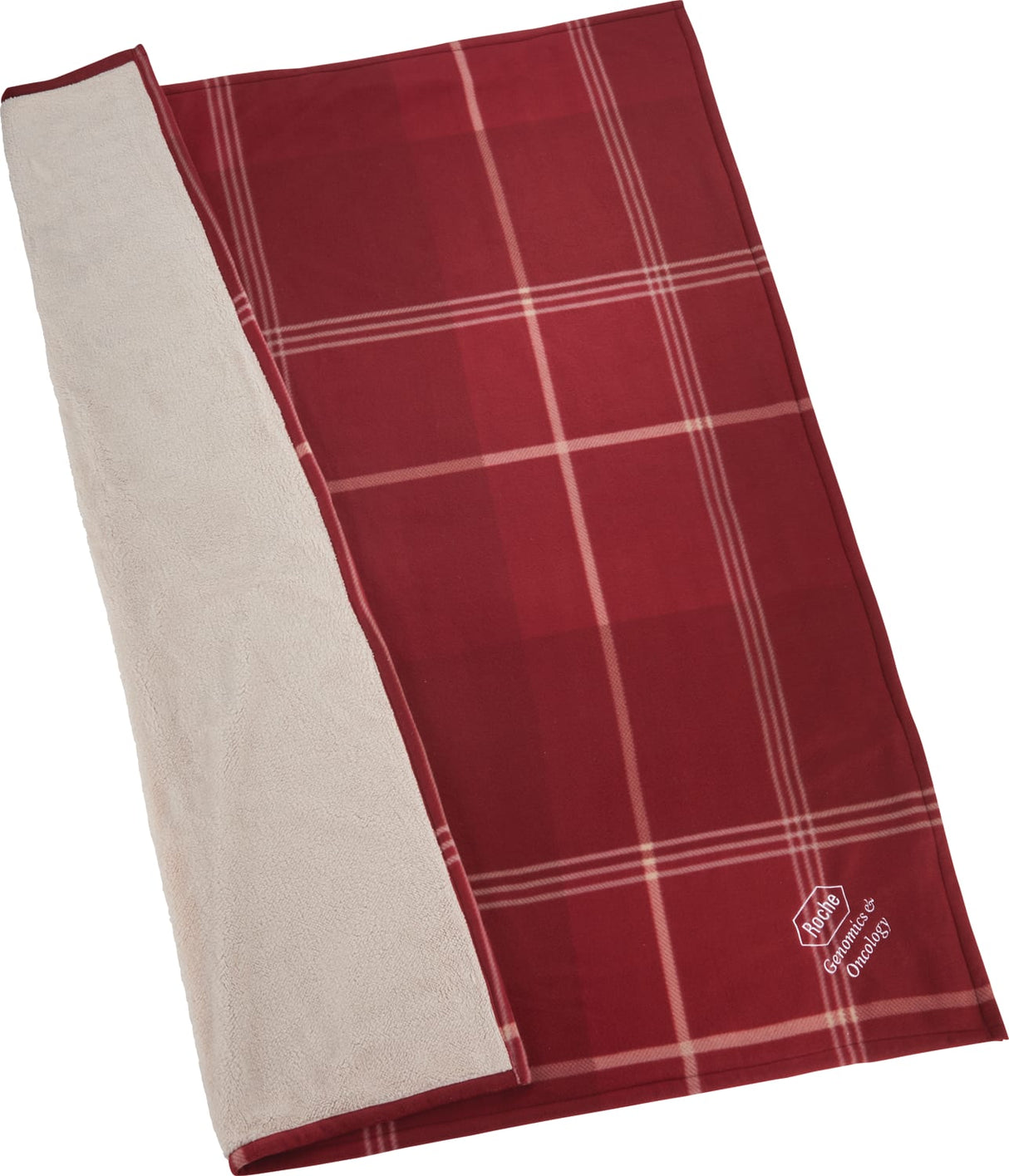 Plaid Fleece Sherpa Blanket