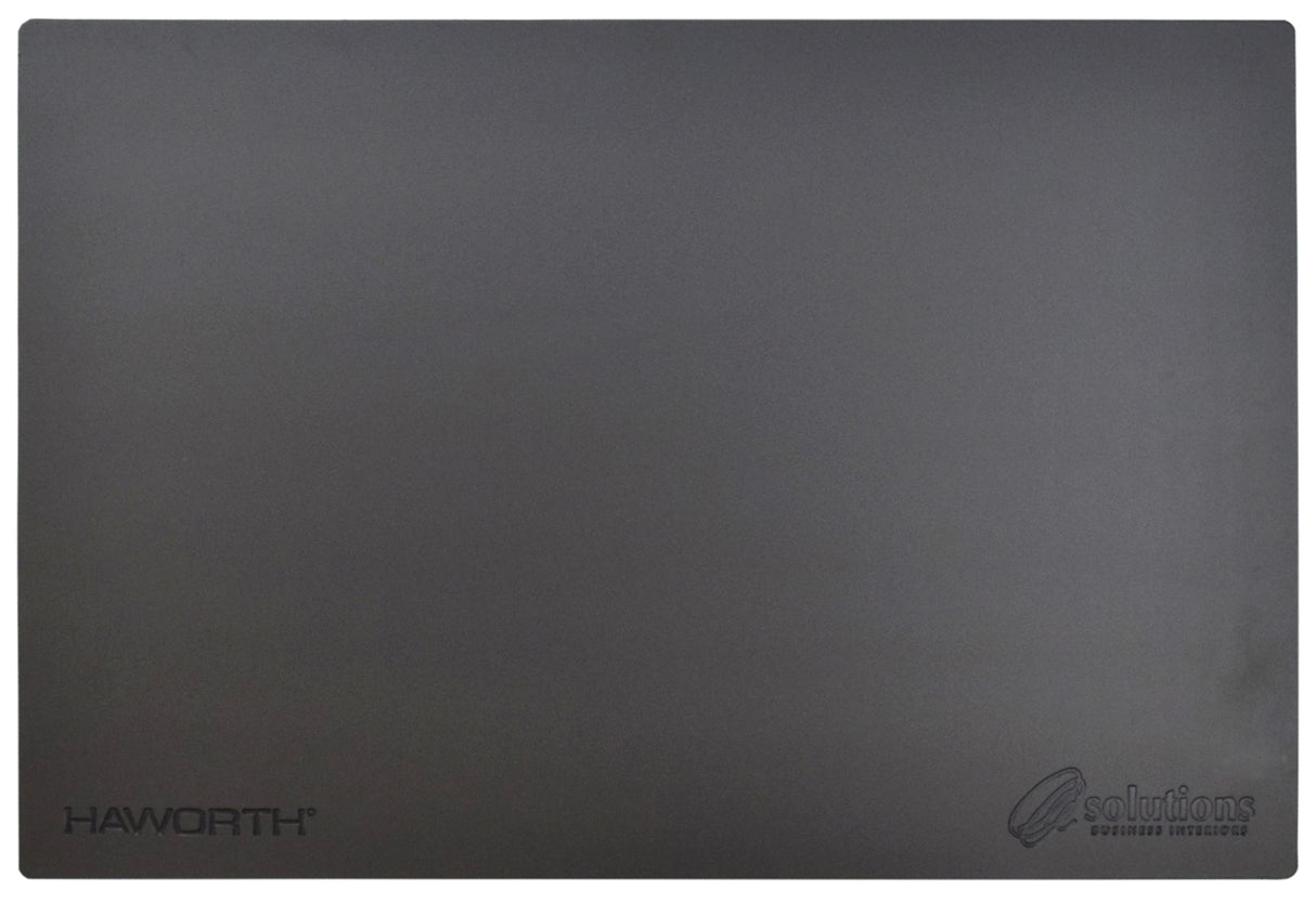 Deluxe Leather Desk pad 12" x 9" black