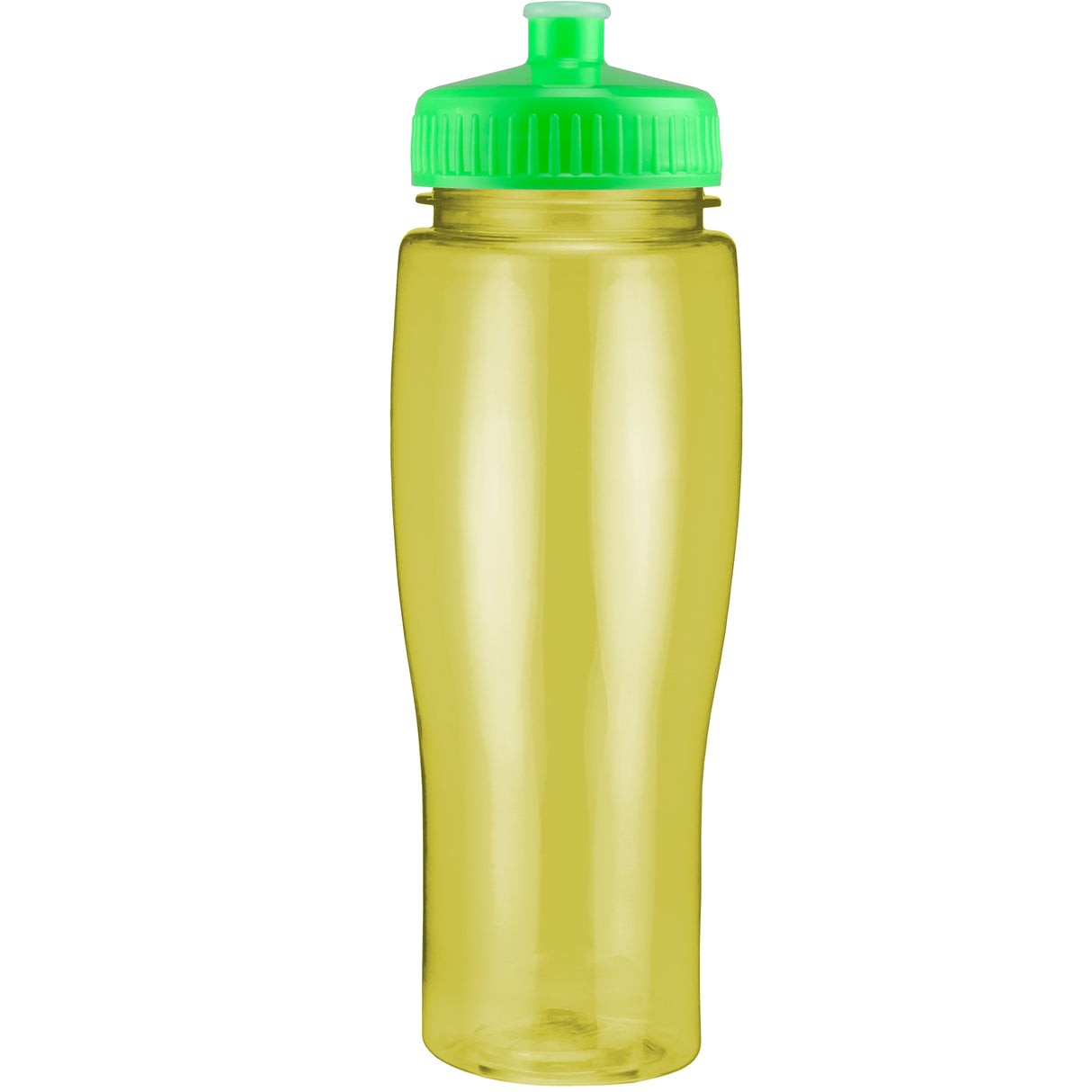 24 Oz. Contour Translucent Bottle w/ Push Pull Lid