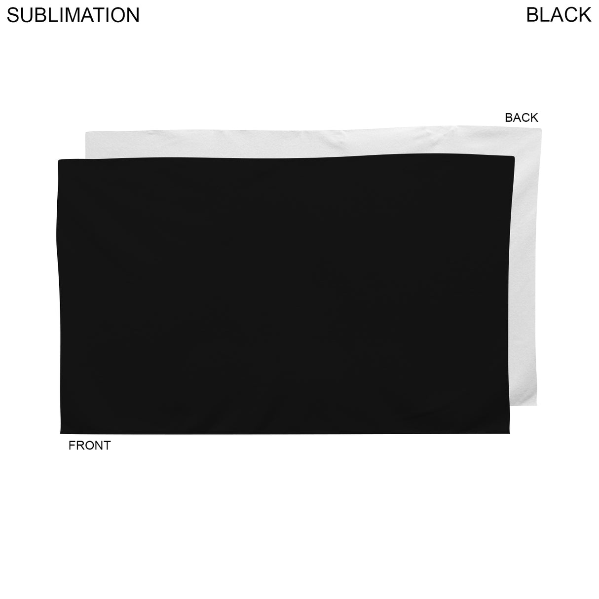 48 Hr Quick Ship - Plush Velour Terry Cotton Blend Colored Hand, Fitness Towel, 15x25, Sublimated