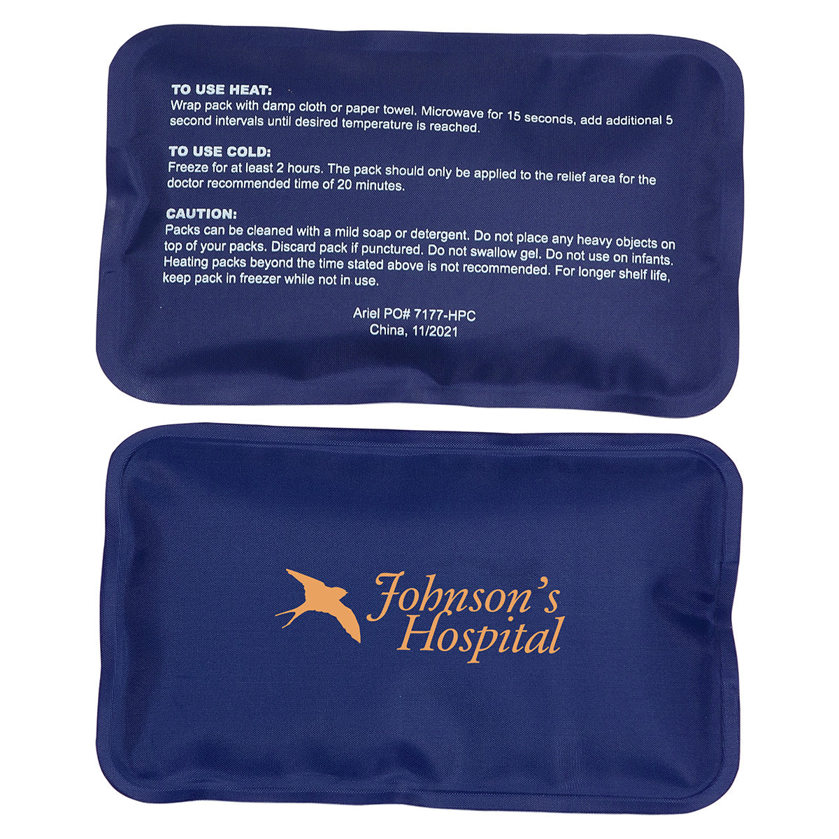 Rectangle Nylon-Covered Hot/Cold Pack