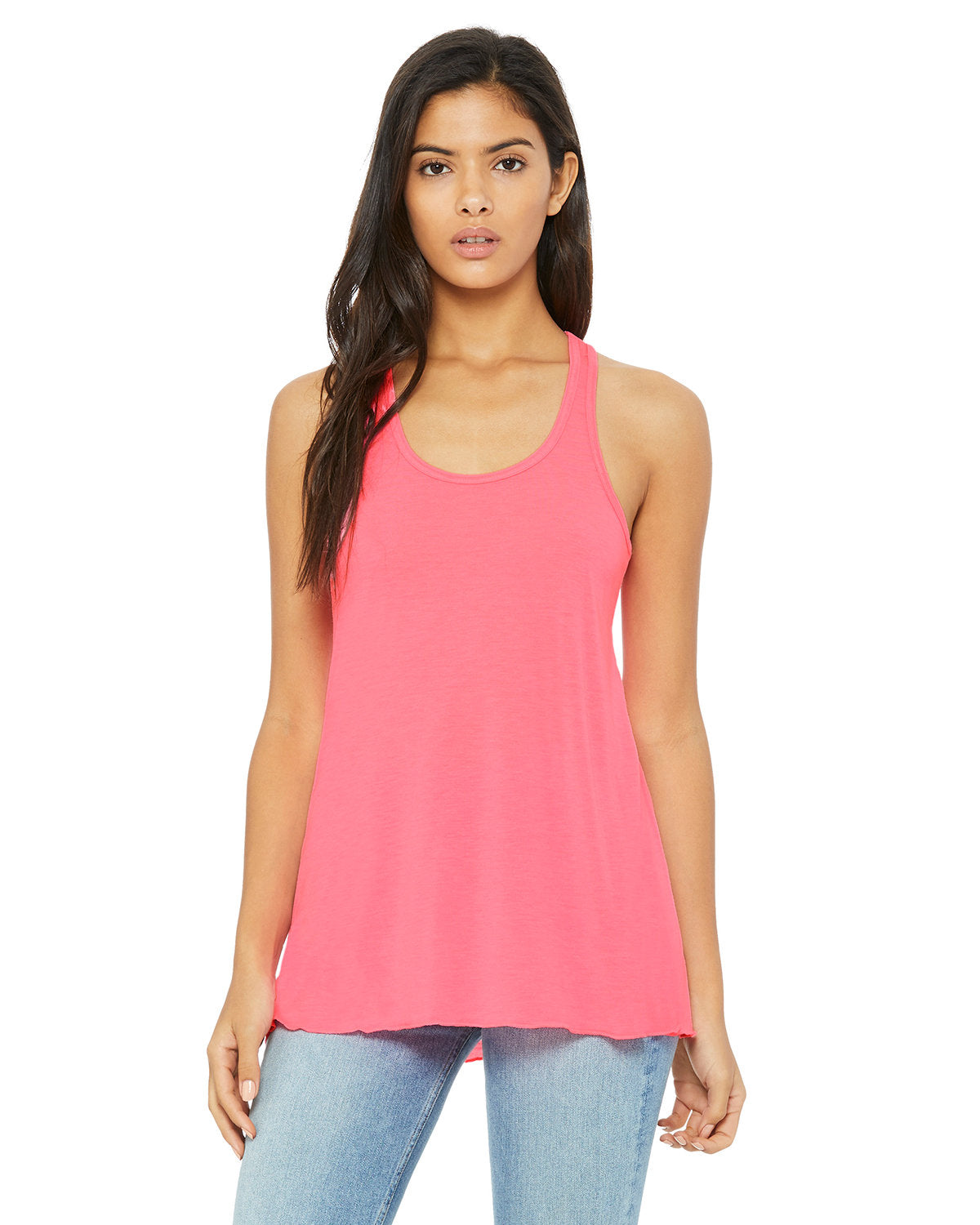 000038 BELLA+CANVAS Ladies' Flowy Racerback Tank