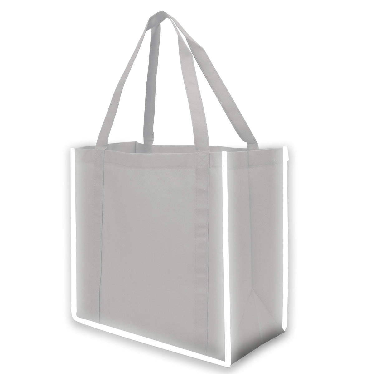 Reflective Large Grocery Tote Bag