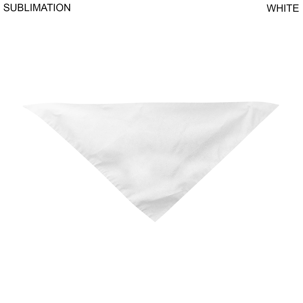 72 Hr Fast Ship - Medium Dog Bandana, 19x19x27, Stitched Edges, Sublimated Edge to Edge