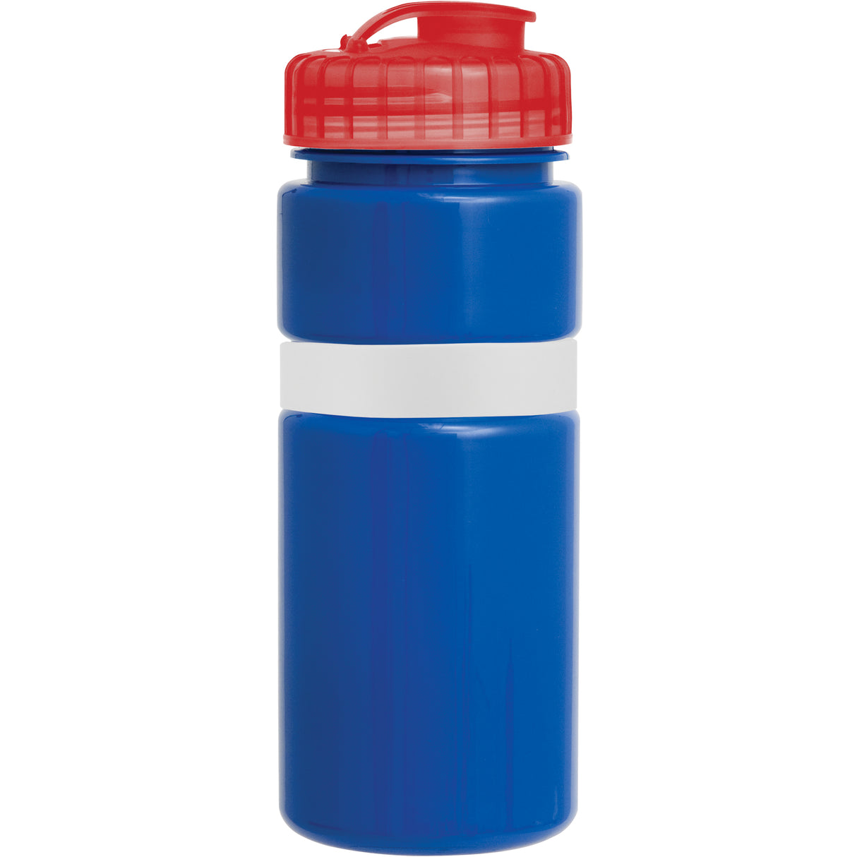 20 Oz. Sportster Bottle with Silicone Gripper Band w/ Push Pull Lid