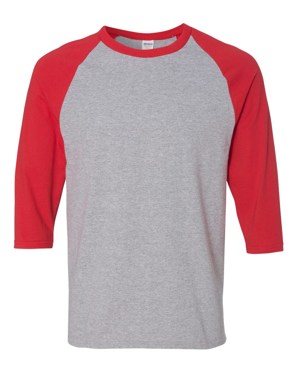 Gildan® Heavy Cotton™ Raglan Three-Quarter Sleeve T-Shirt