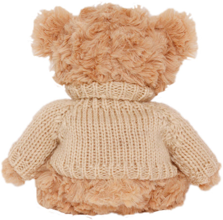 11" Cooper Bear w/Hand Knit Embroidered Sweater