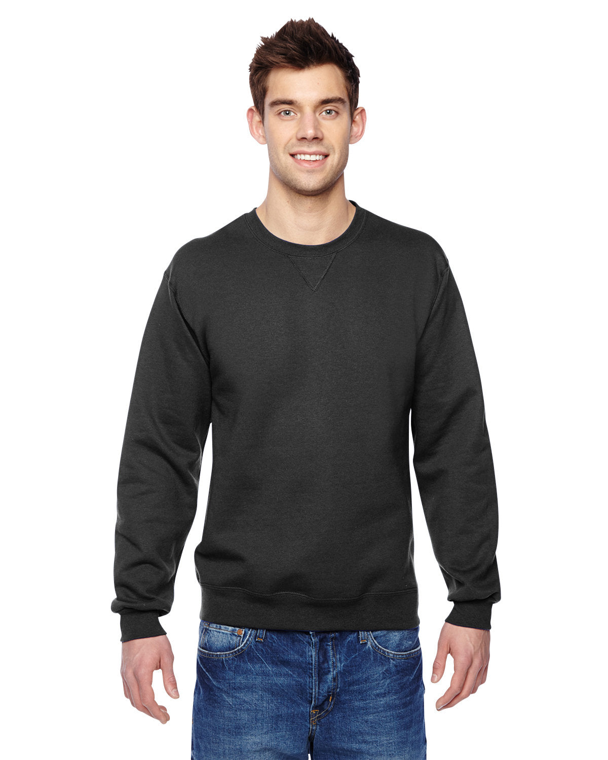 000526 Fruit of the Loom Adult SofSpun® Crewneck Sweatshirt