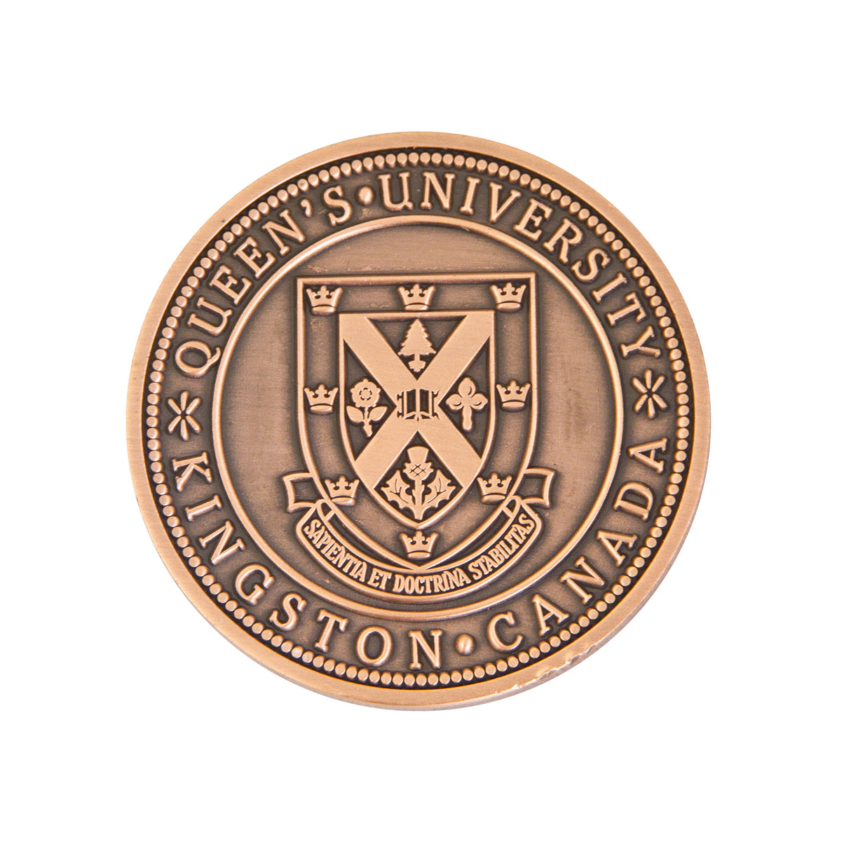Brass Die Struck Coin - 2mm (2")
