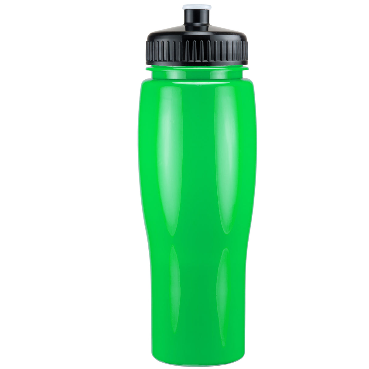 24 Oz. Contour Bottle w/ Push Pull Lid - Solid Colors
