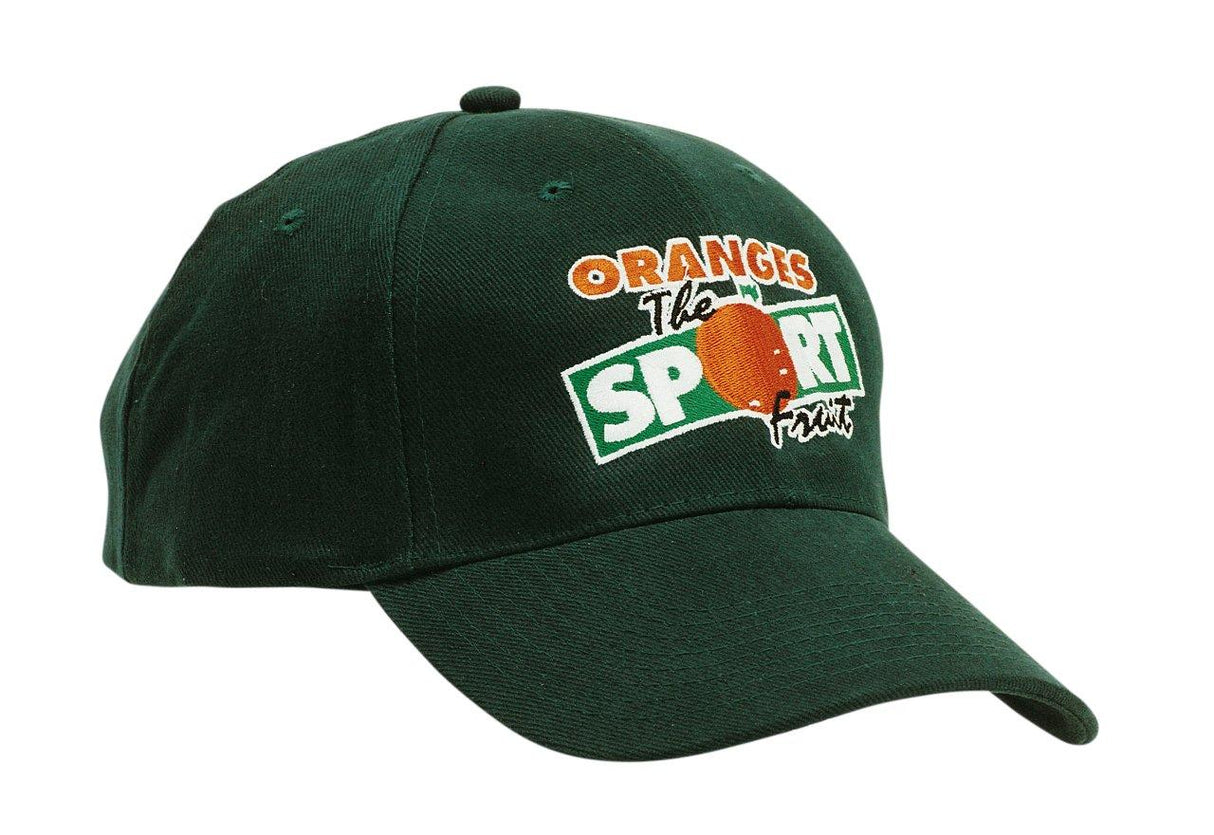 Six Panel Brushed Heavy Cotton Cap