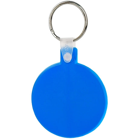 Soft Squeezable Key Tag (Round)