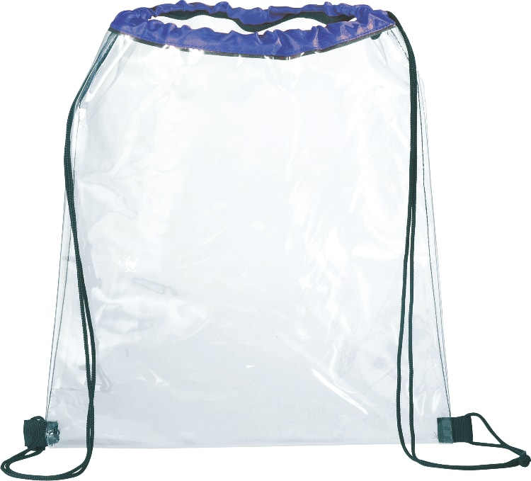 Rally Clear Drawstring Bag