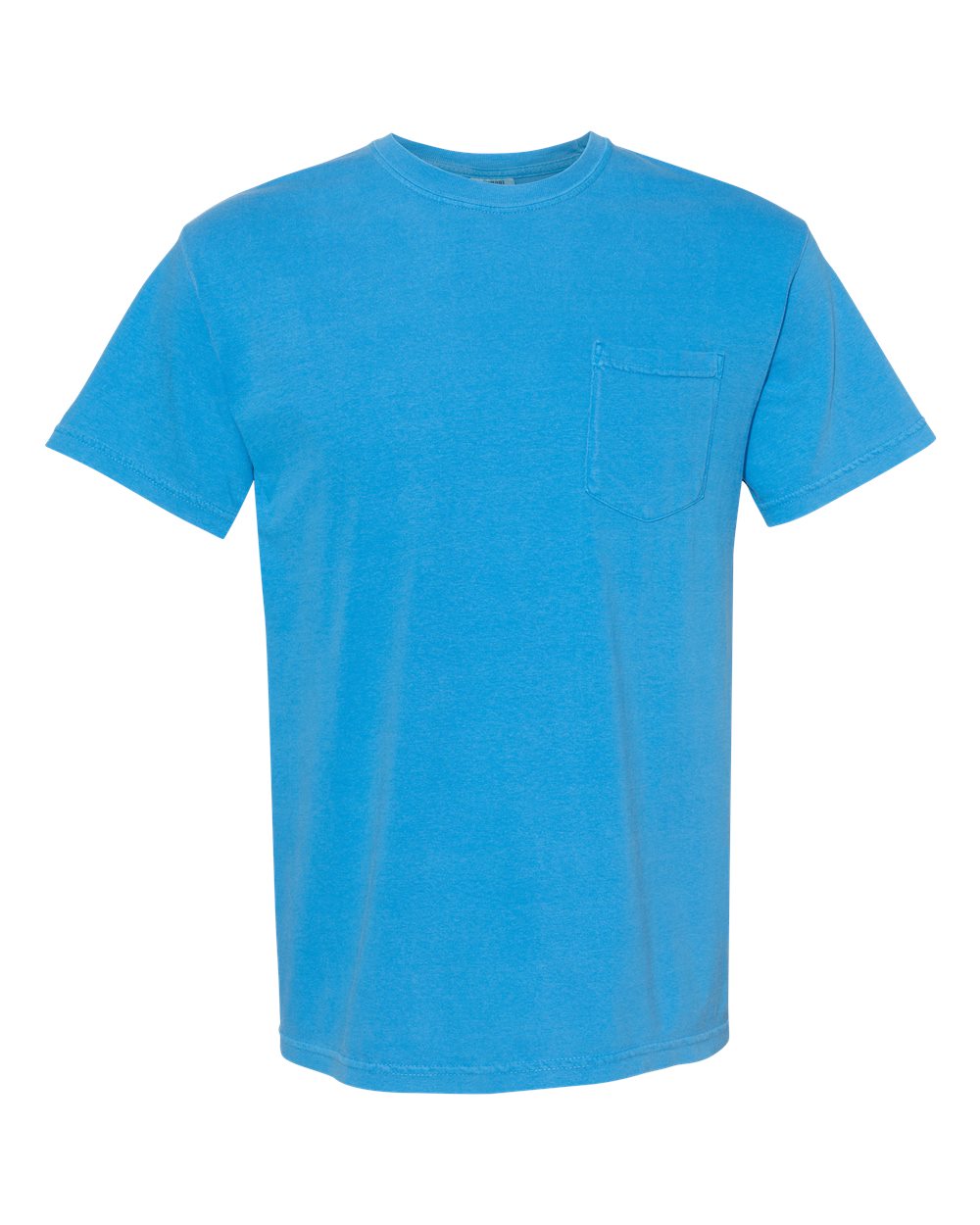 000444 Comfort Colors® Garment-Dyed Heavyweight Pocket T-Shirt