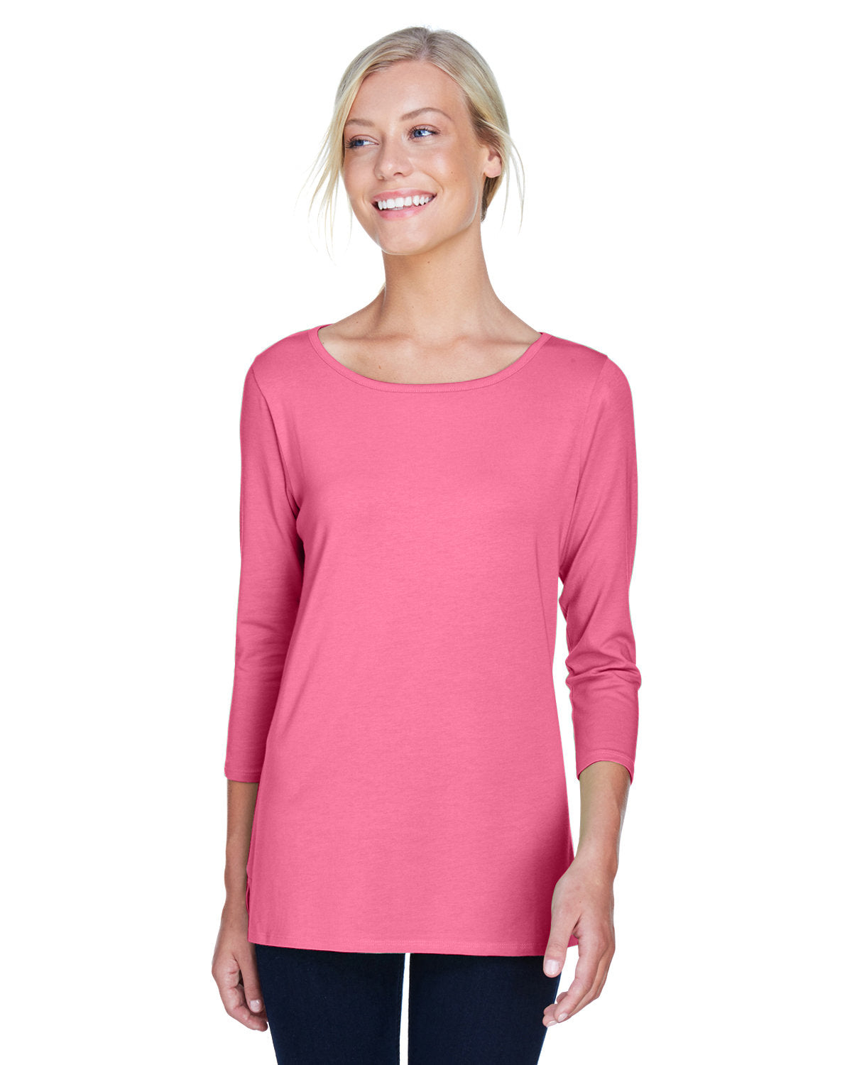 DEVON AND JONES Ladies' Perfect Fit? Ballet Bracelet-Length Knit Top