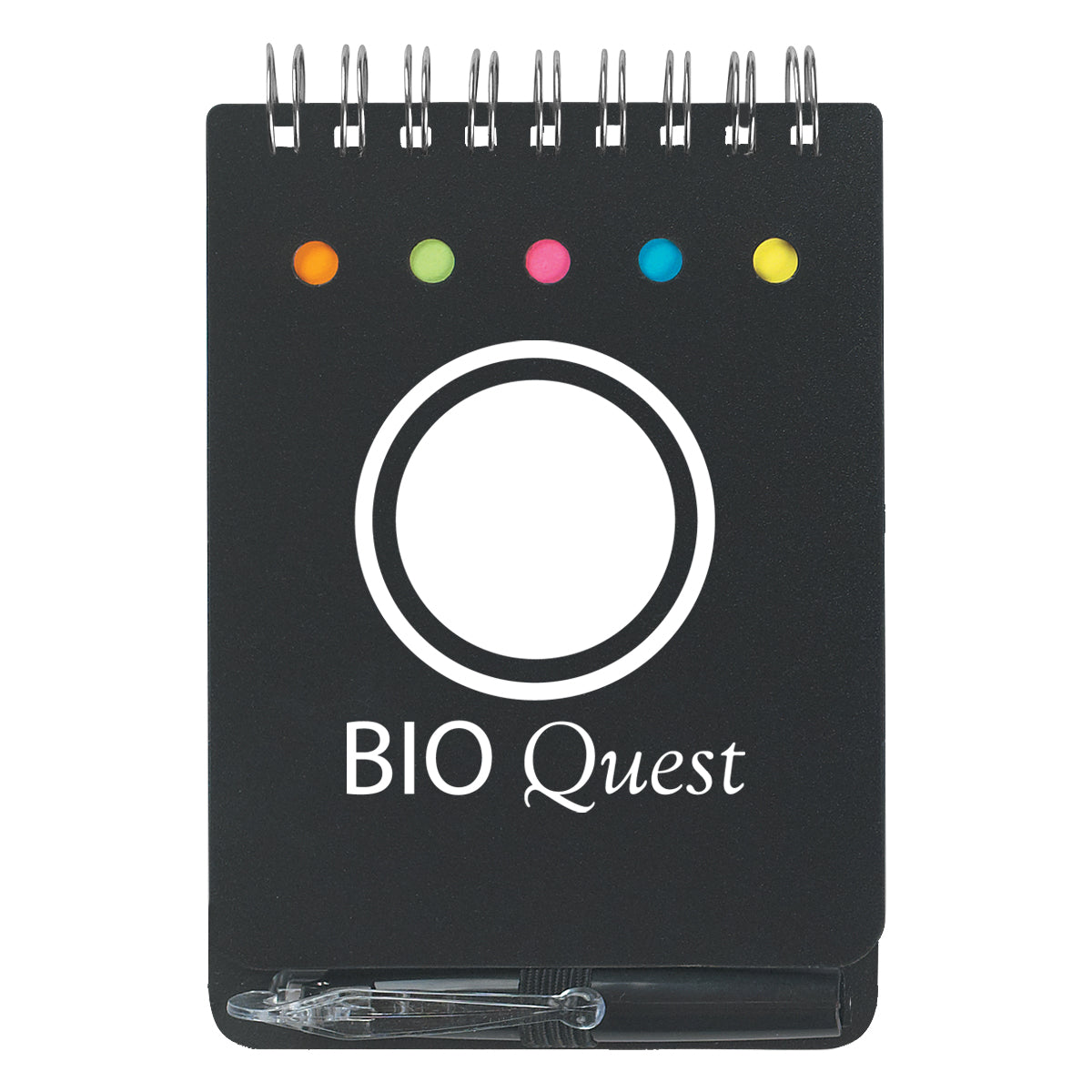 Spiral Jotter With Sticky Notes, Flags & Pen