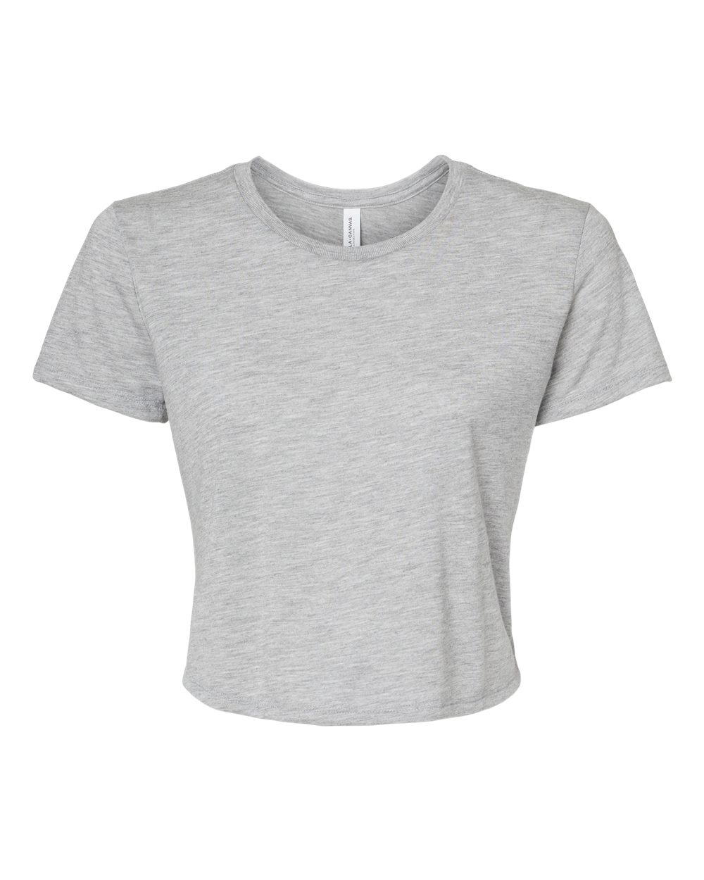 000449 Bella+Canvas® Women's Flowy Cropped Tee Shirt