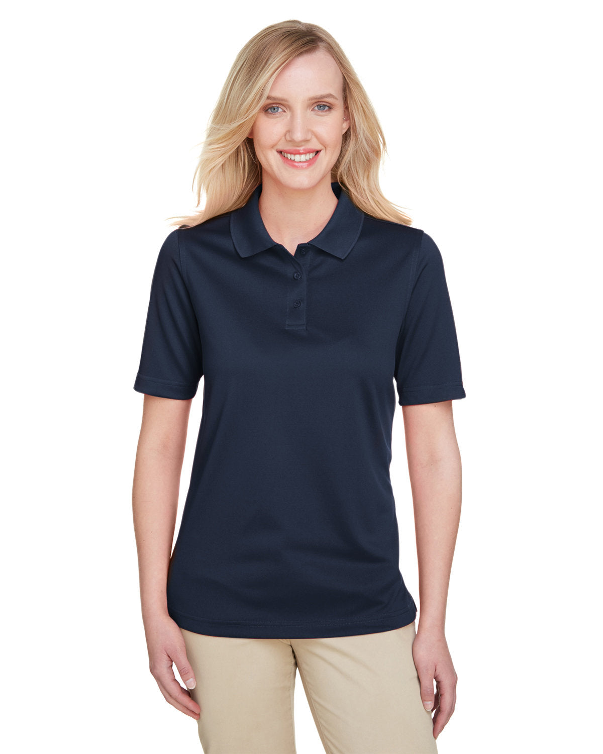 000175 Harriton Ladies' Advantage Snag Protection Plus Polo