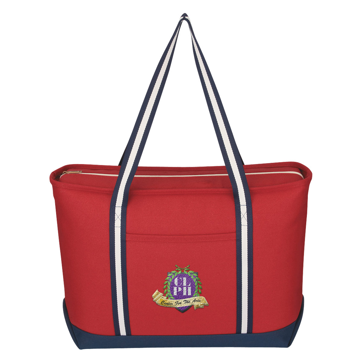 Large Cotton Canvas Admiral Tote Bag
