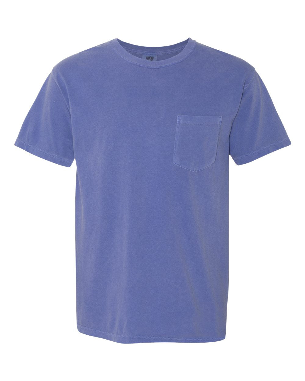 000444 Comfort Colors® Garment-Dyed Heavyweight Pocket T-Shirt