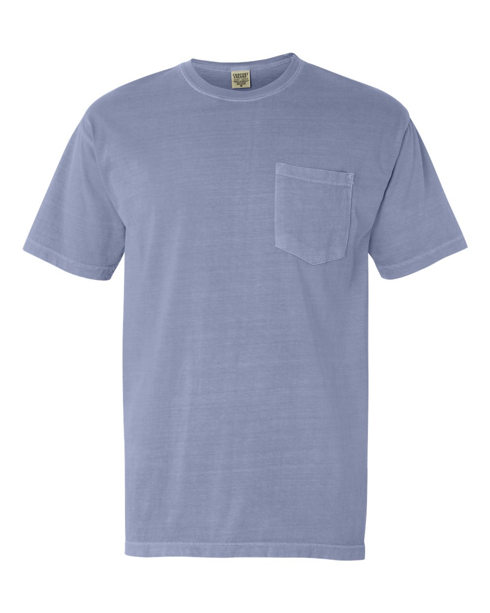 000444 Comfort Colors® Garment-Dyed Heavyweight Pocket T-Shirt